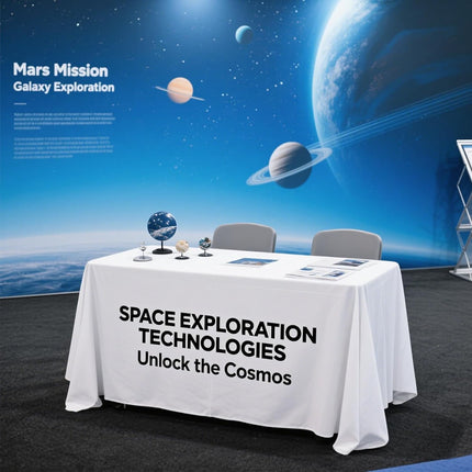 Loose Table Covers/Cloth, 6' - Full Color Printing-top and 4-sides